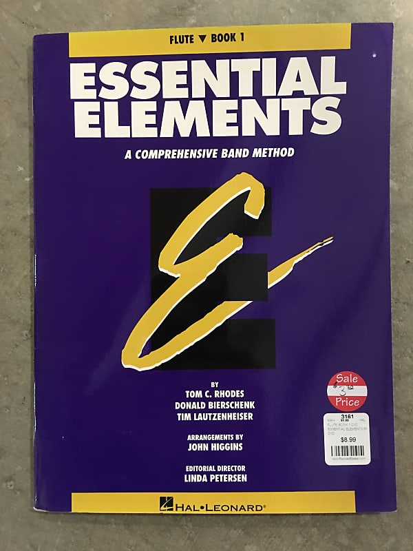 Hal Leonard Essential Elements Flute book 1 Reverb