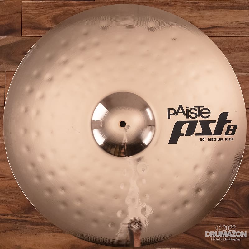 PAISTE PST 8 REFLECTOR 20" MEDIUM RIDE CYMBAL image 1