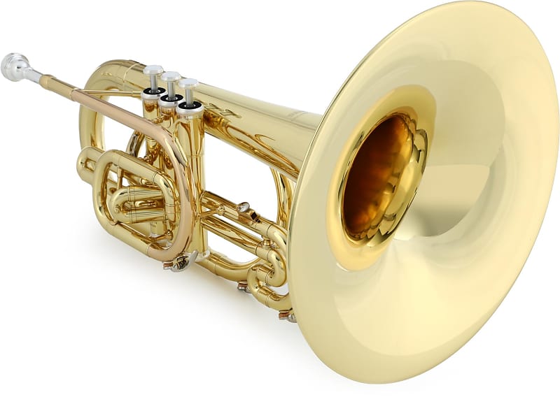 Yamaha YMP-204M Marching Mellophone - Clear Lacquer (YMP204Md2 