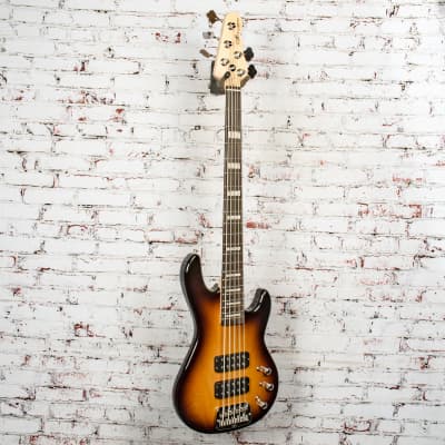 G&L Tribute Series L-2500 5-String Bass Tobacco Sunburst w 