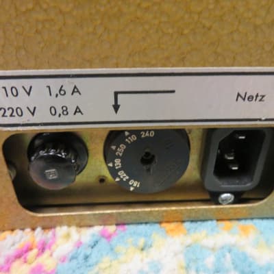 Klemt Echolette M40 Gold and Echolette NG51 S Gold Guitar Amplifier (Cleveland, OH) image 7