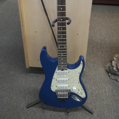 Floyd Rose Discovery Series Blue electric guitar image 1