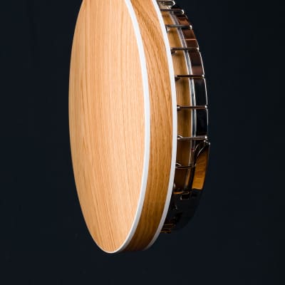 Deering White Lotus White Oak 5-String Banjo NEW image 19