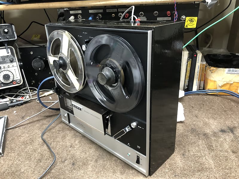 SONY TC-255 7 3 speed reel to reel tape recorder. SERVICED!