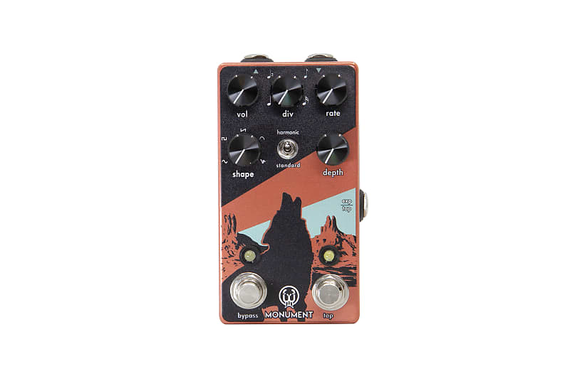 Walrus Audio Monument V2 Harmonic Tap Tremolo Effects Pedal