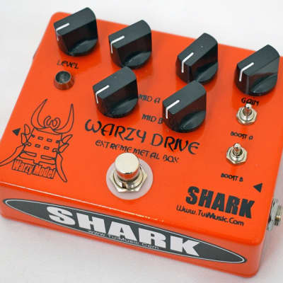 【ディストーションペダル】SHARK / WARZY DRIVE ディストーション シャーク SHARK WARZY DRIVE : 楽器店まんまん
