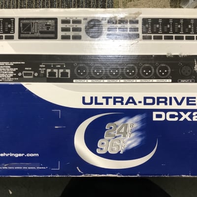 BEHRINGER ULTRA-DRIVE PRO 2496 中古 Behringer DCX2496 Ultra-Drive Loudspeaker Management System