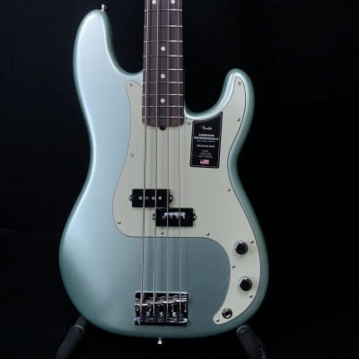 Fender American Pro II P Bass Mystic Surf Green for sale