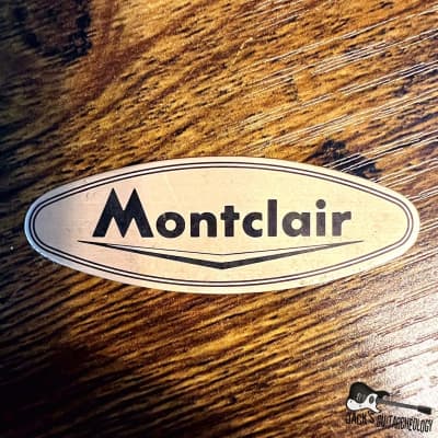 Montclair Headstock Badge (1960s - Gold) for sale