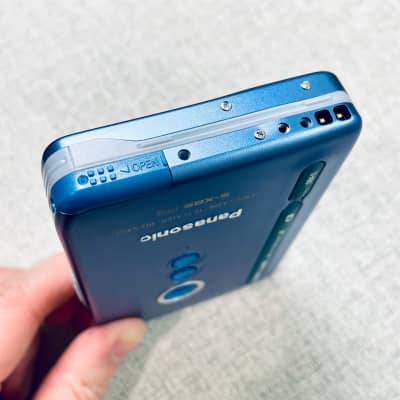 Panasonic SX53 Walkman Cassette Player, Near Mint Rare Blue ! Working ! image 11