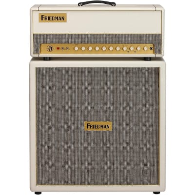 Friedman White Tolex Vintage 4x12 Guitar Speaker Cab image 5