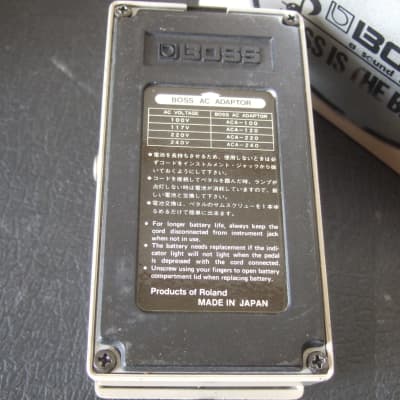 1987 MIJ Made in Japan Boss GE-7 w/Box & Manual Equalizer | Reverb