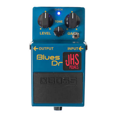 JHS Boss BD-2 Blues Driver w/ "Blu-Drive" Mod
