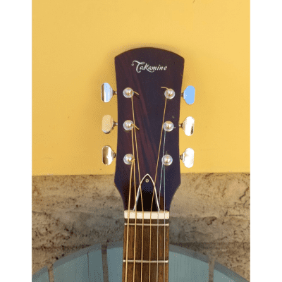 Takamine Model 180 Guitar Vintage 60s with Original Bag image 5