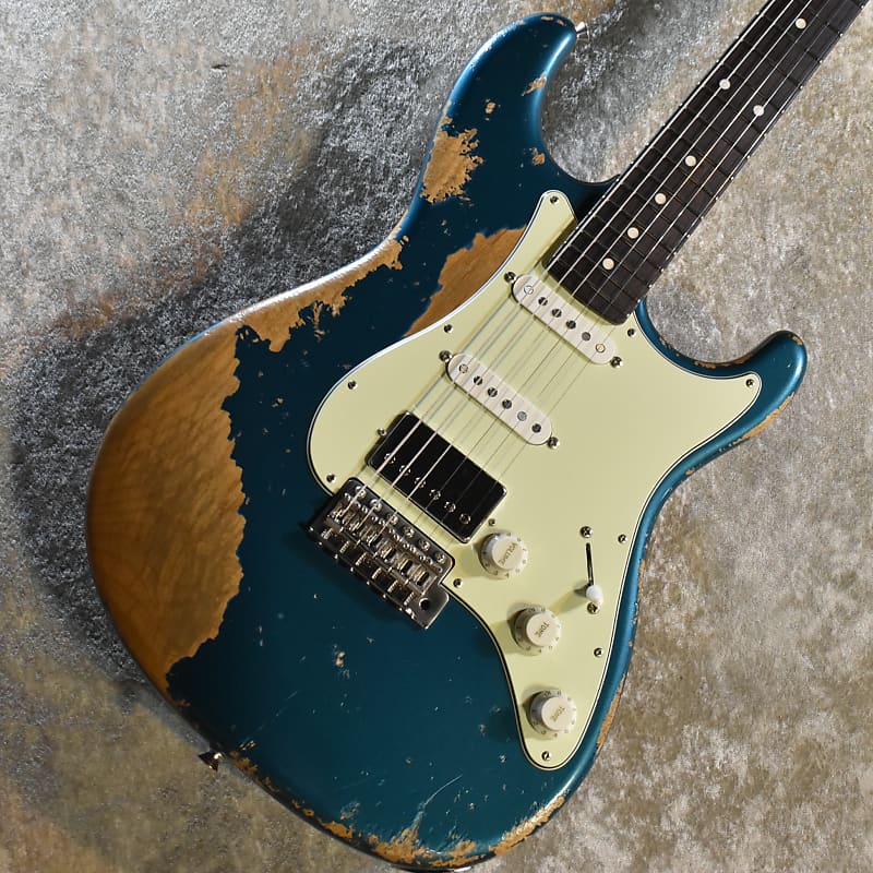 ギター Sugi Stargazer SSH Sugi Guitars Custom Stargazer SSH Heavy Aged Lake Placid