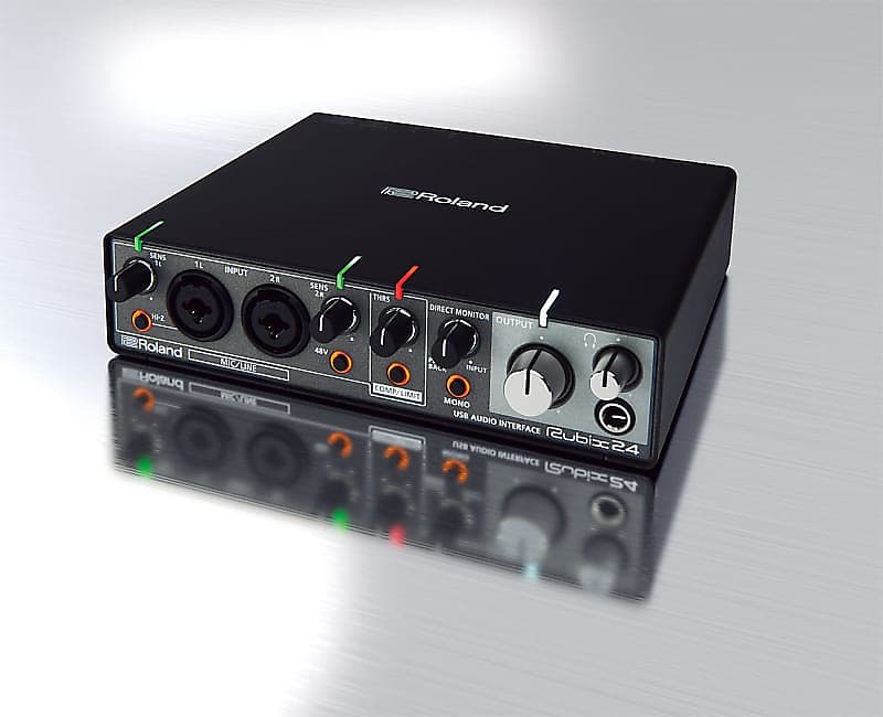 NEW Roland Rubix24 2x4 USB Audio Interface - Rubix-24 | Reverb