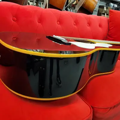 Epiphone 1963 EJ45S Reissue Ebony image 8