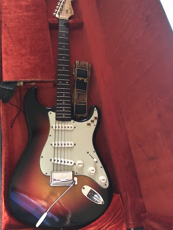Fender Stratocaster 1962 Slab board - Sunburst image 1