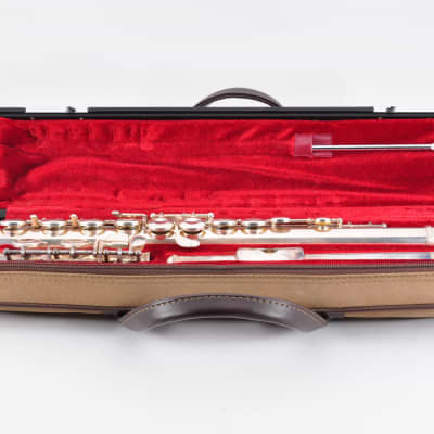 Yamaha YFL-311 Flute Silver Made in Japan w/Hardcase Carrybag Used From Japan #055771 image 1