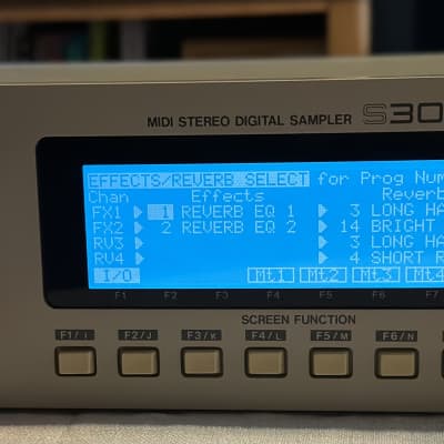 Akai S3000XL MIDI Stereo Digital Sampler ALL EXPANSION BOARDS