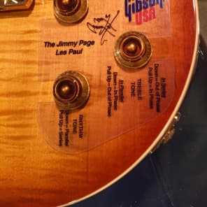 Gibson Les Paul Standard Jimmy Page Signature 1995 Sun Burst image 2