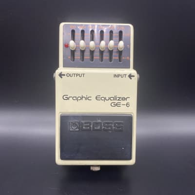Boss GE-6 Graphic Equalizer | Reverb