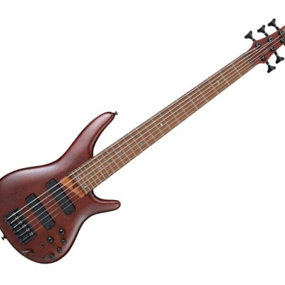Ibanez SR506EBM SR Standard 6-String Electric Bass - Brown Mahogany for sale