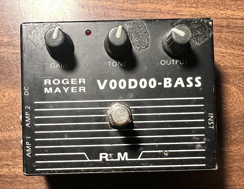 Roger Mayer Voodoo Bass Fuzz Guitar Pedal, mid-90s - Black | Reverb