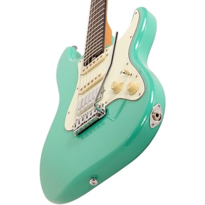 Schecter Guitar Research Nick Johnston Traditional HSS Electric Guitar Atomic Green 1540 image 6