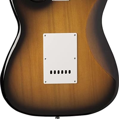 Oscar Schmidt 6 String Double Cutaway SSS Electric Guitar. Tobacco Sunburst, Right, (OS-300-TS-A) image 2