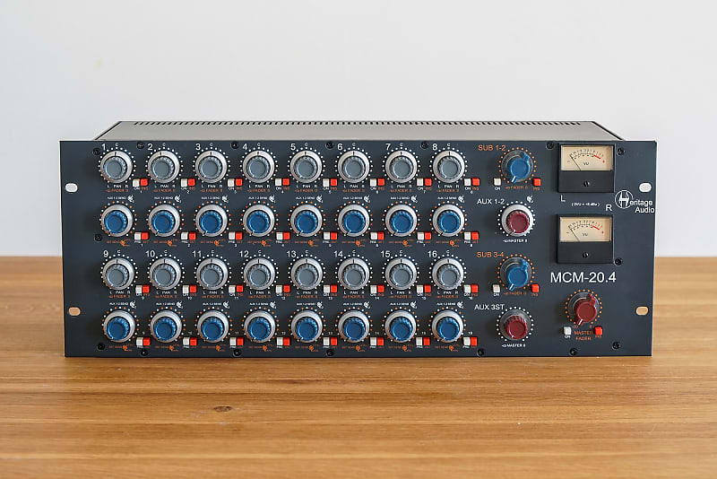 Heritage Audio MCM-20.4 Summing Mixer 2010s - Blue image 1