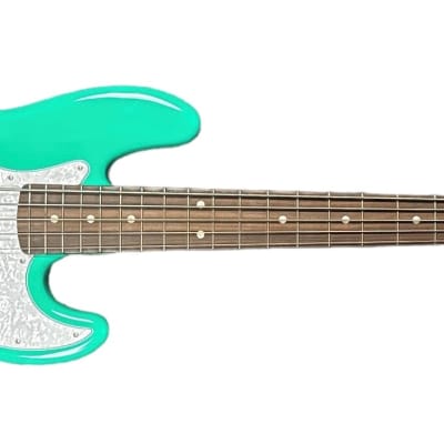 G&L JB-5, Belair Green / Rosewood *IN STOCK* image 6