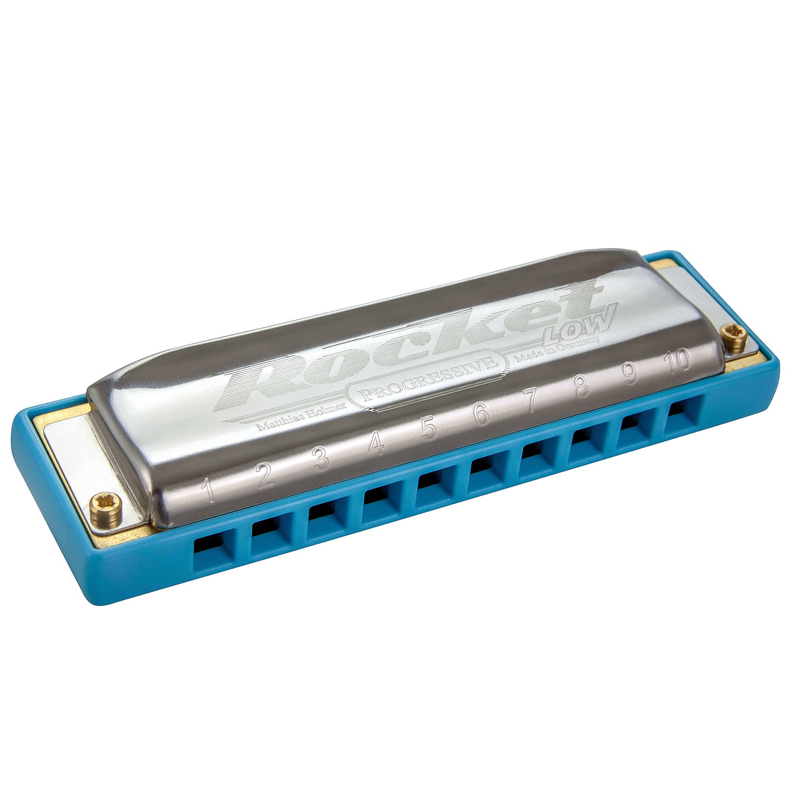Hohner M2016BXLD Rocket Low Harmonica Key of Low D Reverb Canada