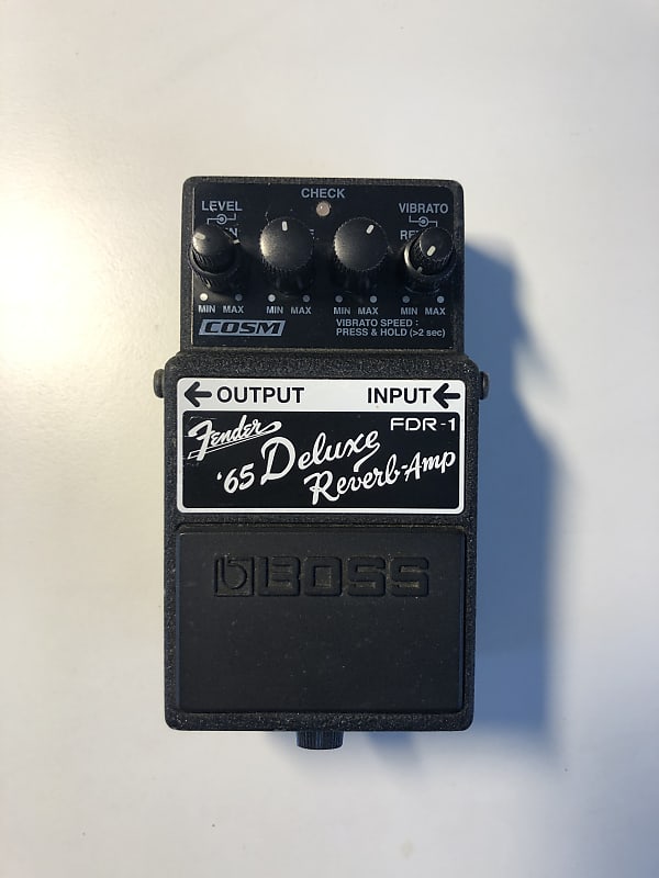 ギター Fender '65 Deluxe Reverb Amp FDR-1 Boss FDR-1 Fender '65 Deluxe Reverb Amp Pedal | Reverb France