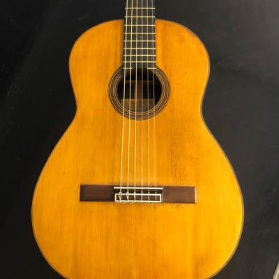 1907 Enrique Garcia Classical Guitar with Tornavoz No. 81 French Polish image 13