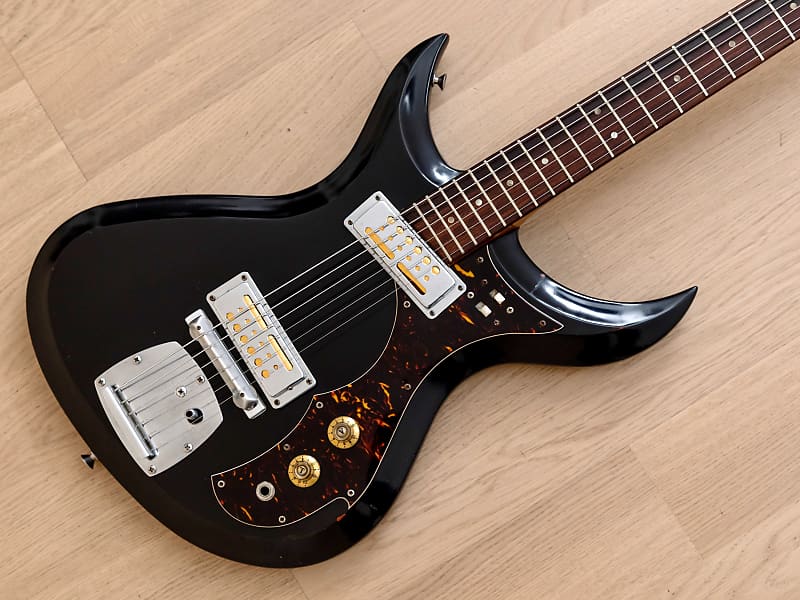 1960s Tokai Gakki Hummingbird Vintage Electric Guitar Black
