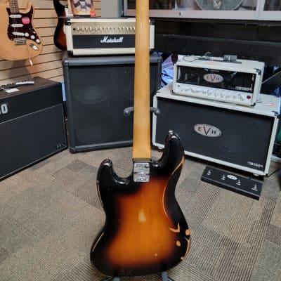 Fender 60th Anniversary Road Worn '60s Jazz Bass 2020 - 3-Tone Sunburst image 6