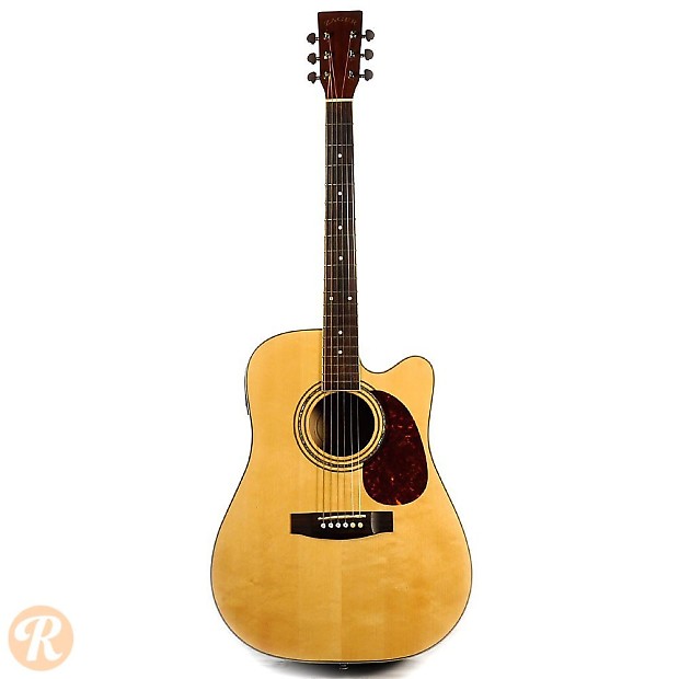 ZAGER ZAD-50CE BK エレアコ Easy Play ZAD50 Series Solid Spruce/Mahogany Acoustic