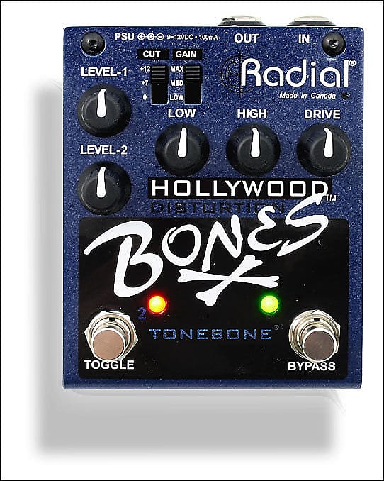 Radial Bones Hollywood 歪み エフェクター2ch RadialからBonesシリーズが登場！ - きになるおもちゃ -ギター