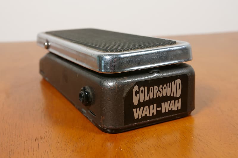 Vintage 1973 Colorsound Wah-Wah Pedal - Sola Sound LTD