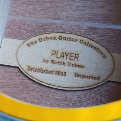 Player by Keith Urban  2010 Yellow Sunburst Left Handed image 10