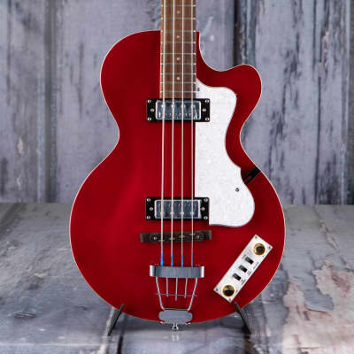 Höfner Ignition PRO Club Bass, Metallic Red image 1