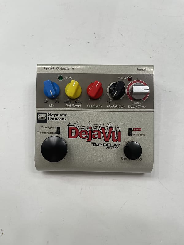 Seymour Duncan SFX-10 Deja Vu Tap Delay Echo With BBD Rare Guitar Effect Pedal image 1