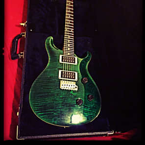 PRS CE24 with rare 3-piece Ten Top - Emerald Green image 9