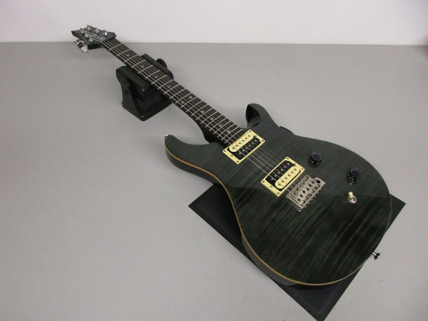 P.R.S. SE Custom 22 Semi-Hollow Quilt (Charcoal Burst)【限定