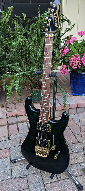 ギター Kramer jk2000 Kramer] JK2000 White Black Hardware Made in Japan ST Type