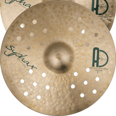 Agean Cymbals Syphax Set - 20" Ride - 16" Crash - 14" Hi-hat image 4