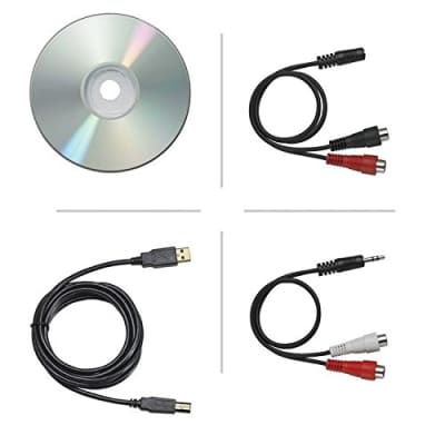 Audio-Technica AT-LP1240-USB XP Direct-Drive Pro Club DJ Turntable USB Analog image 3