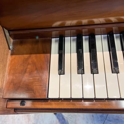Sohmer & Co. Model 45SK 45" Satin Walnut Console Piano c1968 #166904 image 7
