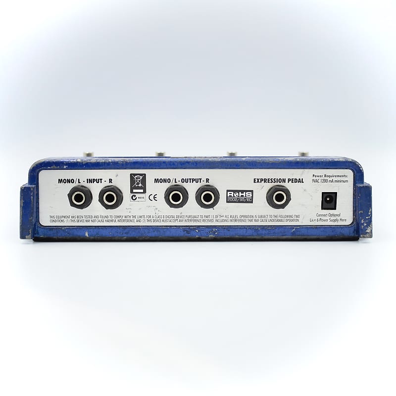 Line6 MM4 Modulation Modeler With AC Adapter Guitar Effect Pedal Line 6  MDM0M5943000161